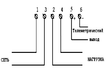 схема подключения электросчетчика